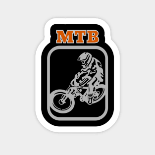 Downhill Mountain Bike Sticker